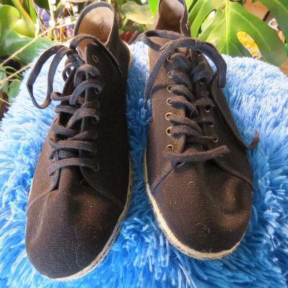 Men's Viscata espadrille shoes- Spain- natural jute soles - never worn - size 11 - Picture 4 of 12